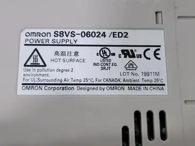 Used OMRON S8VS-06024/ED2 Misc Electrical & Power Parts British Columbia CA | Lenmark #1439792