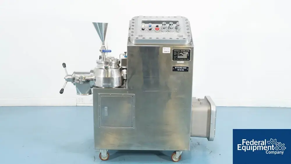 USED Fuji Sangyo Co. 10 Liter Fuji Sangyo High Shear Mixer, Model FM-VG-10