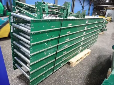 22" X 144" Roller Conveyors