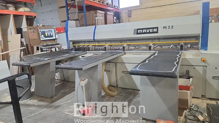 Used 2009 MAYER 6062 USED, GERMAN MADE ,10FT BEAM SAW. Single-Line Beam Saws | Brighton Woodworking Machinery #476997