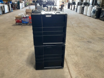 Used LOT OF (2) VEVOR BW-90S INSULATED FOOD CARRIERS Hot Food Warming, Holding, & Transport Cabinets Michigan US | Miedema Asset Management Group #1580138
