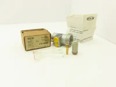 Flux F416-1 Pneumatic Air Motor 3-6 Bar Pmax Explosion Proof 10,000RPM