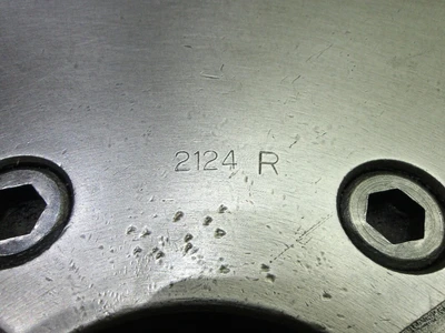 Buck Chuck 12" Adjust-Tru 3 Jaw Thru Hole Lathe Chuck 2124R (STK)