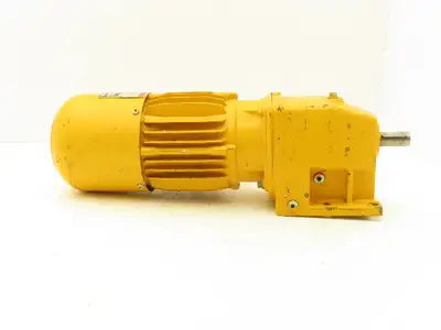 Nord SK02 VL71L/4BRE8WU Inline Gearmotor .25kW 230/460V 3PH 29.6:1 56rpm w/Brake