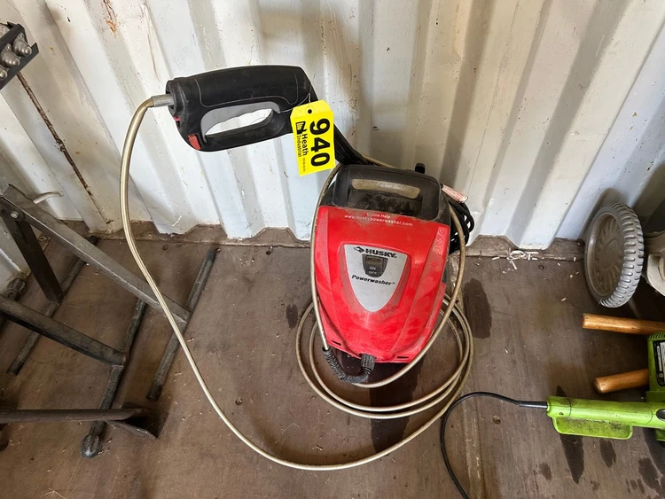 Used _UNKNOWN_ HUSKY ELECTRIC PRESSURE WASHER Pressure Washers Illinois US | Heath Industrial Auction Services #1381041
