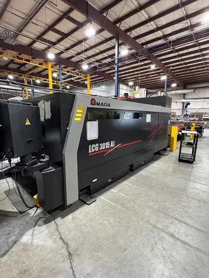 Used AMADA LCG-3015AJ Laser Cutters CA | MANUFACTURING SOLUTIONS #1424312