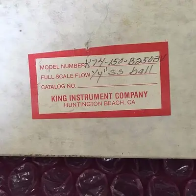 KING INSTRUMENT K74-150-B-250-3V