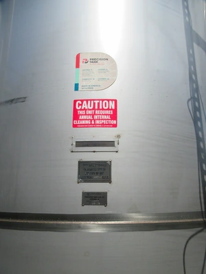 Vertical Tanks ss 5500 gallons
