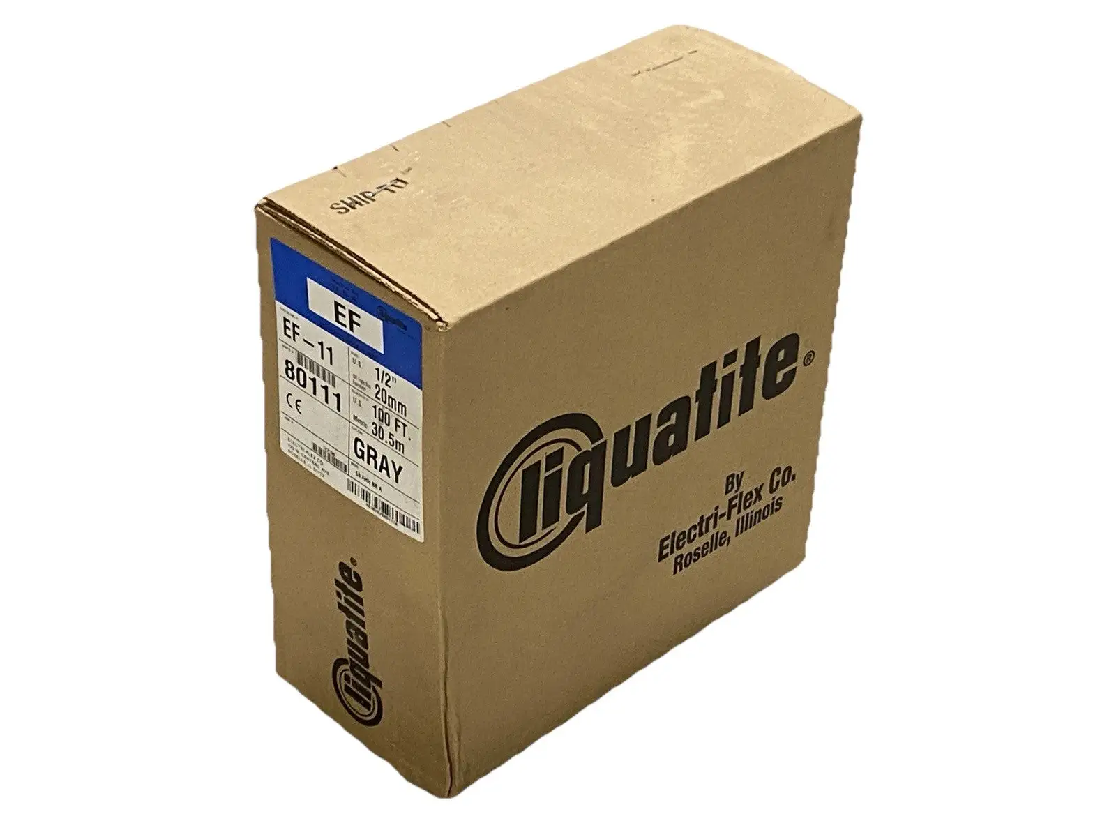 NEW LIQUATITE LIQUID TIGHT FLEXIBLE METAL CONDUIT 1/2" 100FT