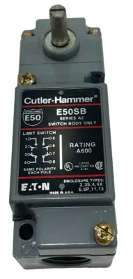 NEW CUTLER HAMMER E50SBL1 LIMIT SWITCH SERIES A2 E50SB