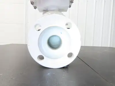 ITT Dia-Flo 2" Poly Lined Diaphragm Chemical Valve w/Monitor 7634-TT2ELPR1