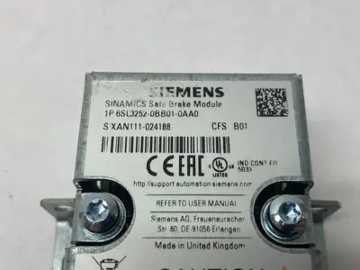 USED SIEMENS SINAMICS SAFE BRAKE MODULE