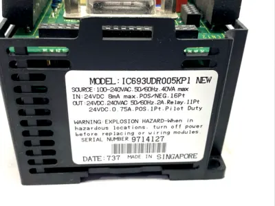 USED GE FANUC IC693UDR005KP1