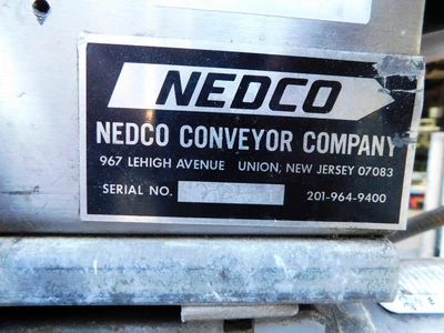 Used NEDCO SS BELT CONVEYOR 9 X 104 Belt Conveyors New Jersey US | Champion Trading Corporation #1259310