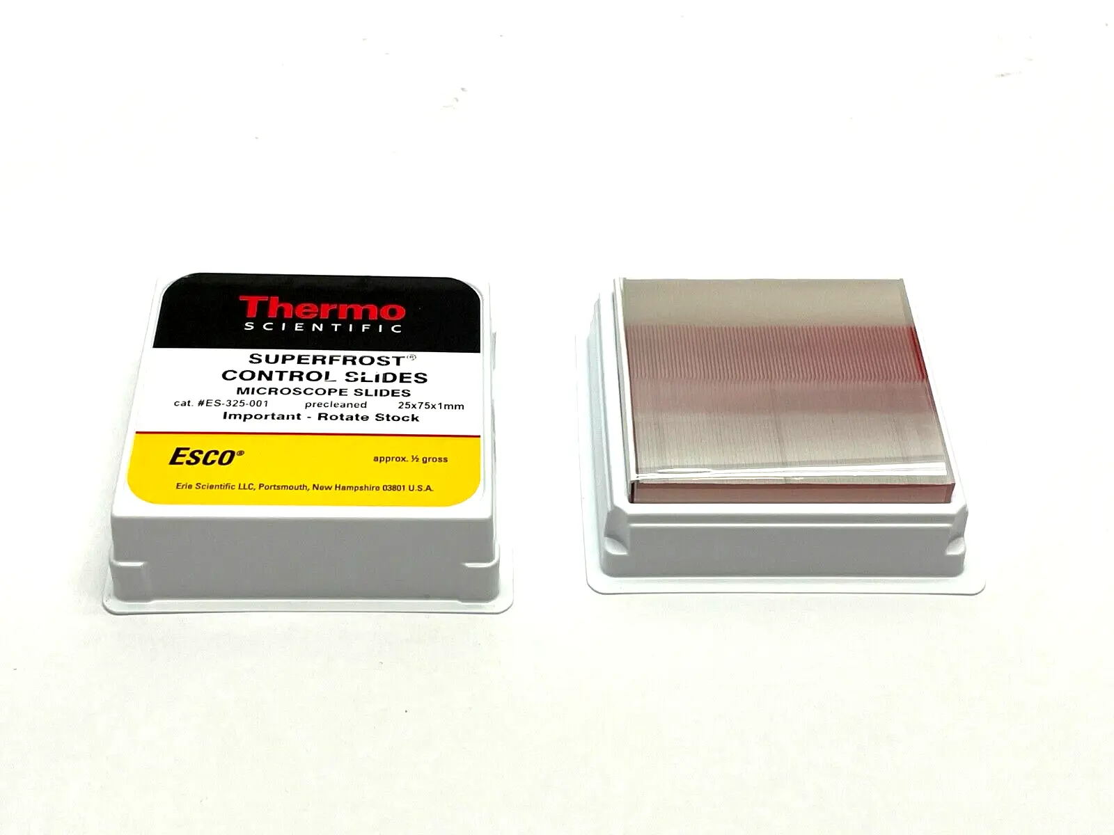 ES-325-001 | Thermo Scientific  SuperFrost Control Slides 1/2 Gross - New Other