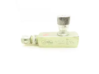 Anchor Fluid Power FN1-1 Carbon Steel Flow Control Valve 1" NPT 5700 PSI 40 GPM