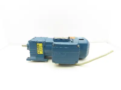 Sew Eurodrive R17 DRS71S4BE05HR Gearmotor w/Brake .33Hp 230/460V 15.8:1 107rpm