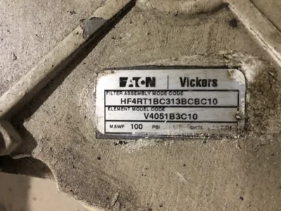 Eaton Vickers Hydraulic Power Unit 123AL00878A 15 hp electric motor w/pump