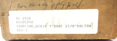 NEW DALTON ROSDC256 OVERLOAD SAFETY DEVICE 1"X7/8"