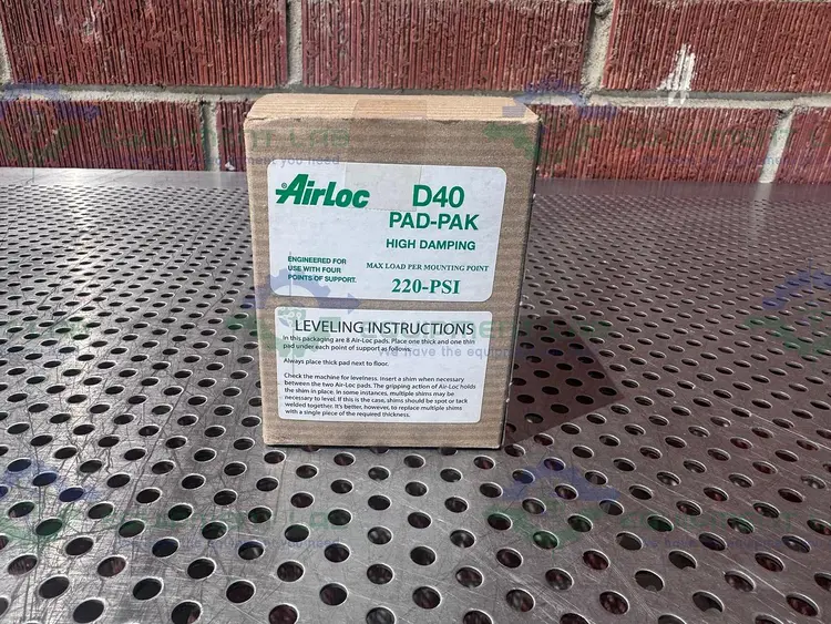 New | in-Stock AIRLOC D40 PAD-PAK VIBRATION ISOLATION HIGH DAMPING Isolation Pads California US | Equipment Lab #488826
