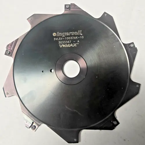 Ingersoll 3VL5V-10037AK-10 Face Mill Slot 10" indexable Milling Cutter V MAX