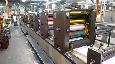 1992 DIDDE Glaser ML (8) Color Web Offset Press – 20.5” Web Width Variable Repeat Direct Mail Narrow Web Offset Press | Machinery Solutions Group, Inc. (15)