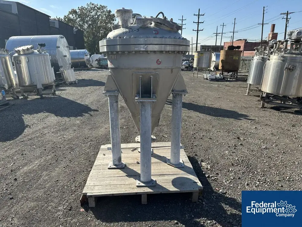 USED Zeppelin Systems 90 gal Zeppelin Receiver Tank, 304 S/S, 3 Bar
