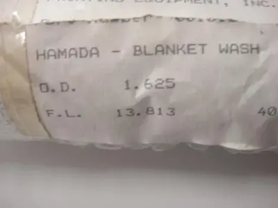 Hamada Blanket Wash Roller
