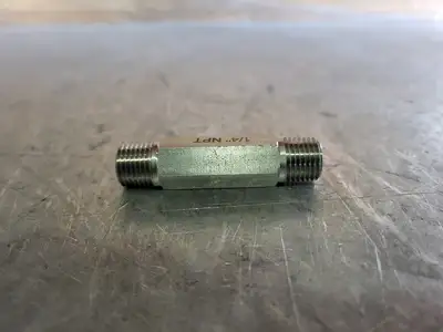 Pipe Nipple 1/4" NPT x 2-1/4", 304L