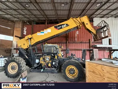 Used 2007 CATERPILLAR TL1255 Telehandlers New Jersey US | Proxy Equipment #1424305