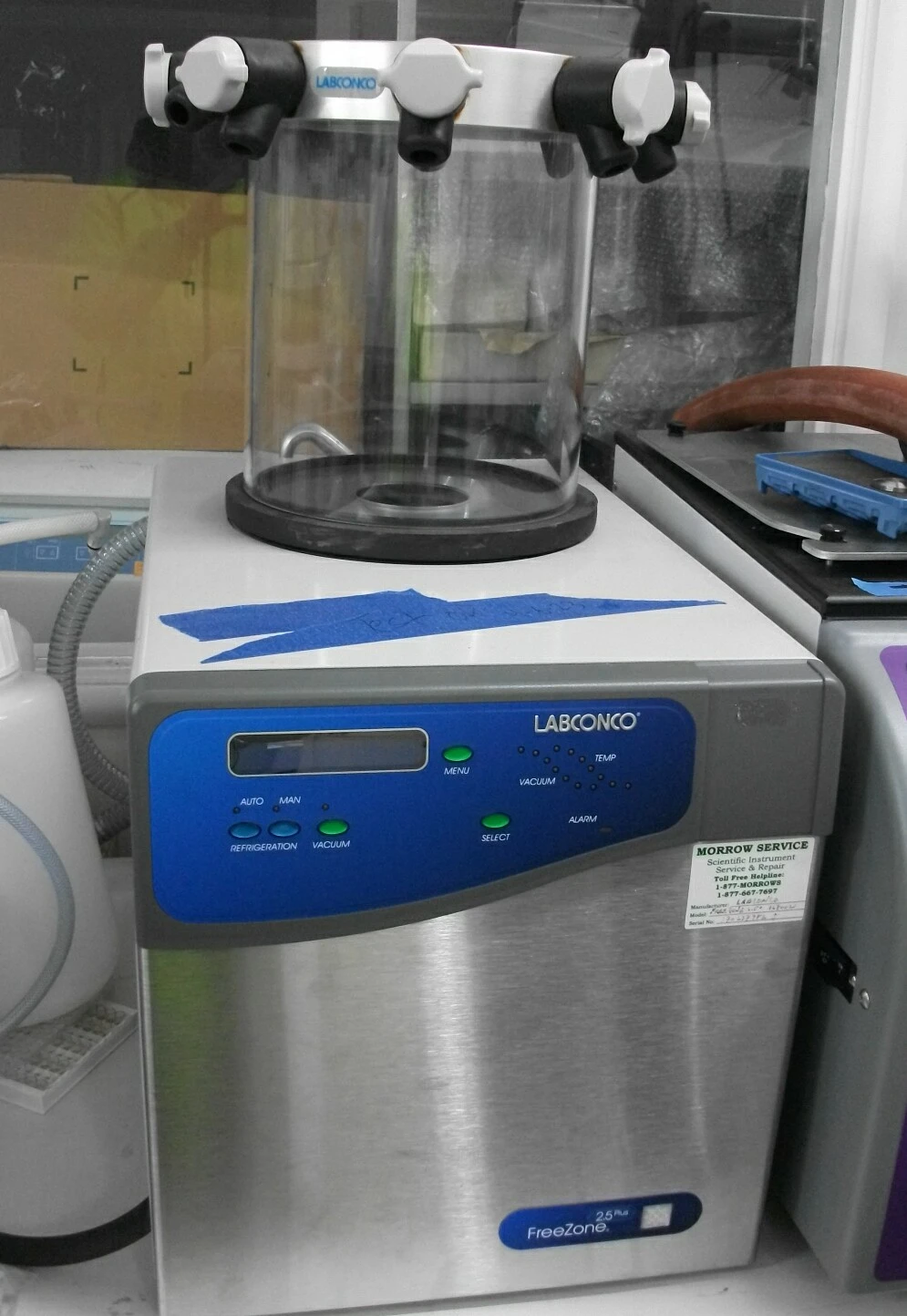 Used LABCONCO FREEZONE 2.5 PLUS 767002.1 Freeze Dryers / Lyophilizers California US | Biotech Equipment Sales #1464407