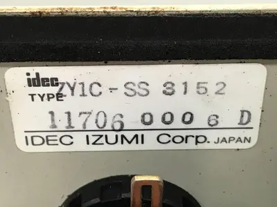USED IDEC ZY1C-SS3152