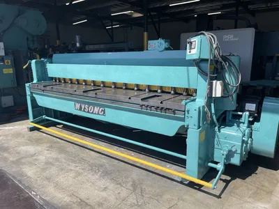 1973 WYSONG 1010 SHEARS, POWER SQUARING (Gauges) | Wheeler Machinery Sales (1)