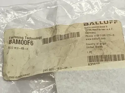 BAM00F6, BES 18,0-KB-2 | Balluff BAM00F6 Sensor Mounting Bracket BES 18,0-KB-2 - New