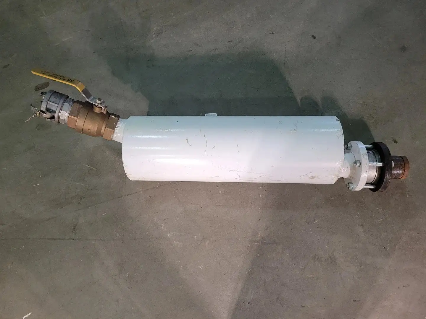 Water Baffle w/ Ball Valve