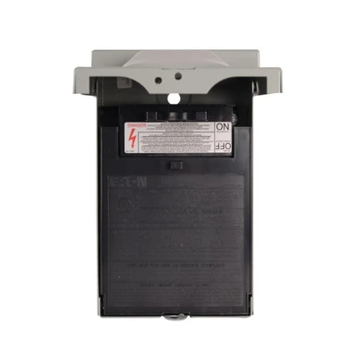 Eaton DPF221R Air Conditioning Disconnect, Fused Pullout, 30A, 120/240V [New]
