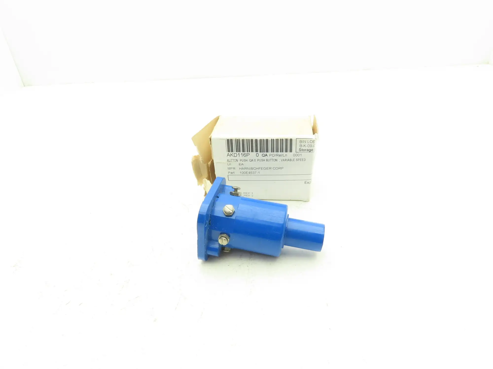 P&H Harnischfeger 100E 4537-1 Two Speed Pushbutton Extended Head 125 VAC