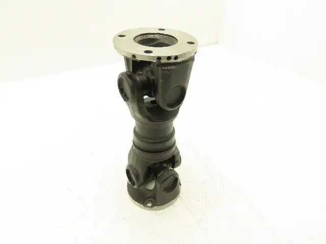 Double Universal Slip Joint Drive Shaft Length 240mm Flange 90mm Hole 4x8mm