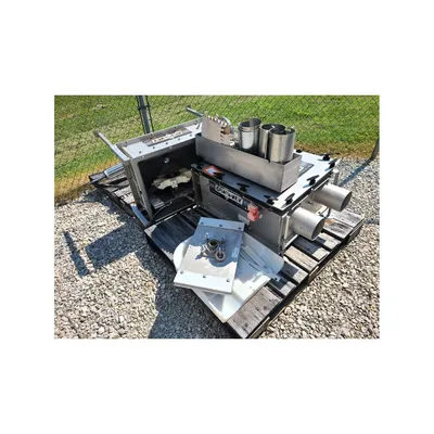 Used 5" Chain-Vey Stainless Steel Tubular Drag Conveyor [PARTS]