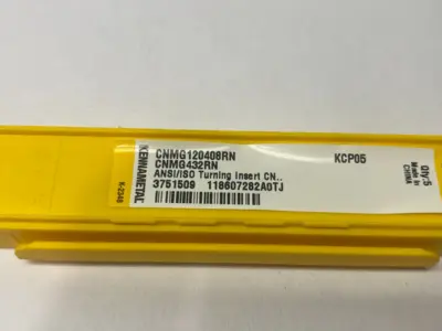 NEW KENNAMETAL KENLOC™ CNMG INSERT NEGATIVE RN CNMG120408RN