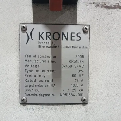 2005 KRONES KRONES PRESSANT PALLETIZER 1A Packaging Equipment | Global Machine Brokers, LLC (14)