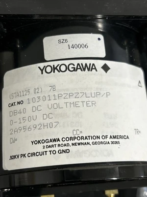NEW Yokogawa 103011PZPZ