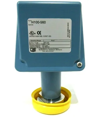 NEW UNITED ELECTRIC H100-560 PRESSURE SWITCH H100560