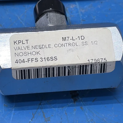 New | in-Stock NoShok 404-FFS Valves/Fittings Indiana US | J&J Industrial Supply #1362131