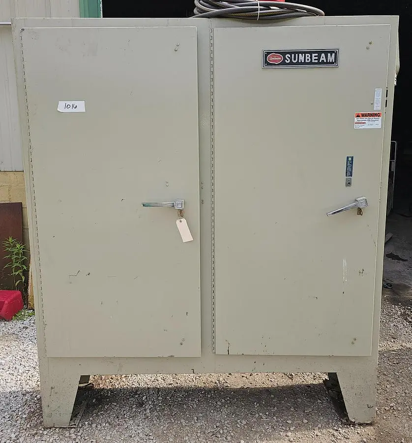 72" x 16" Twin Door Heavy Duty Electrical Control Enclosure Cabinet