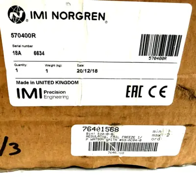 NEW IMI NORGREN 570400R I/P CONVERTER 101XA