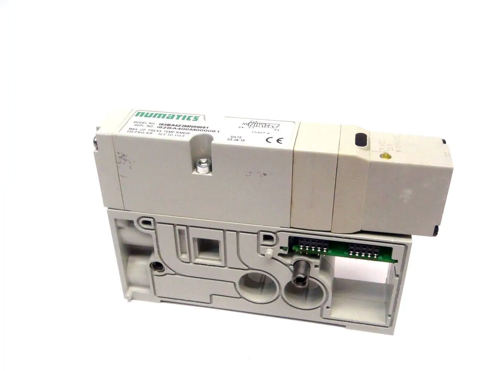 Used NUMATICS PNEUMATIC SOLENOID VALVE / MANIFOLD BLOCK Solenoid Valves | Maverick Industrial Sales #1108167