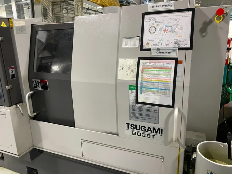 Used 2018 TSUGAMI B038T Swiss Type Automatic Screw Machines Connecticut US | USED CNC #339480
