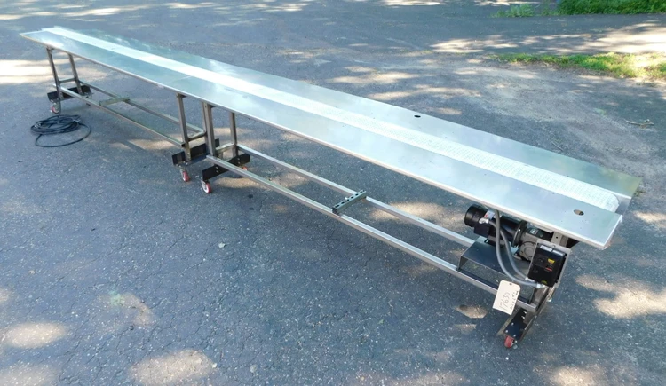 Used CUSTOM 6.750 X 20 Belt Conveyors New Jersey US | Champion Trading Corporation #1183796