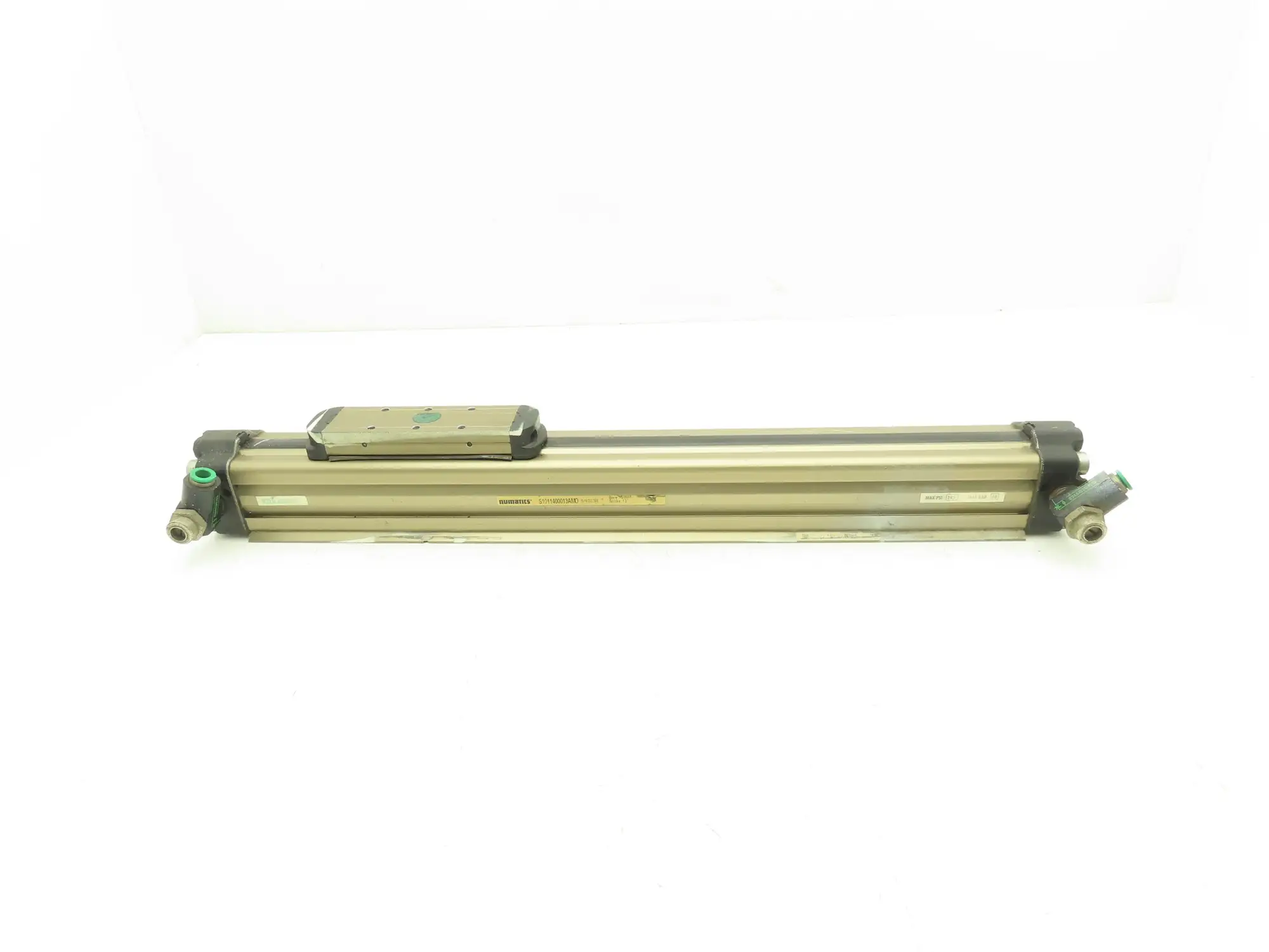 Numatics S1011400013AMO Pneumatic Rodless Cylinder 40mm Bore x 13" Stroke 145PSI